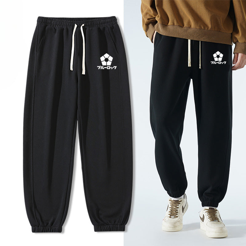 Casual Anime Logo Spring and Autumn Thin Trousers