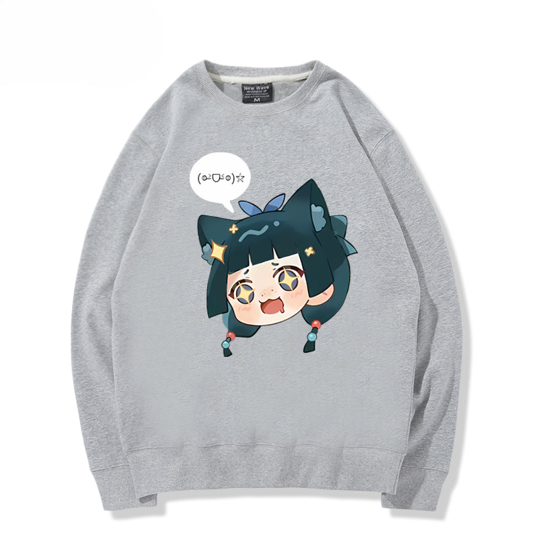 Women's Anime Printed Cos Sweatshirt