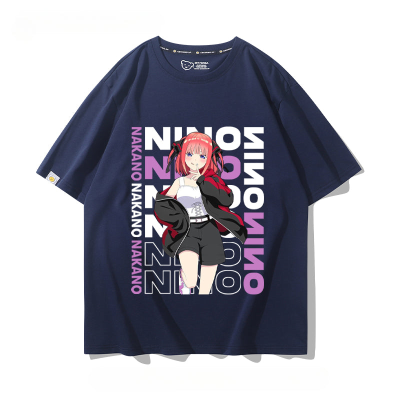 Nakano Anime Short-sleeved T-shirt