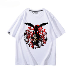 Men's Anime Cotton Short Sleeve T-Shirt