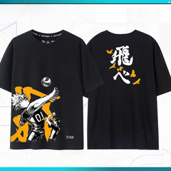 Casual Anime Hinata Short Sleeve T-Shirt