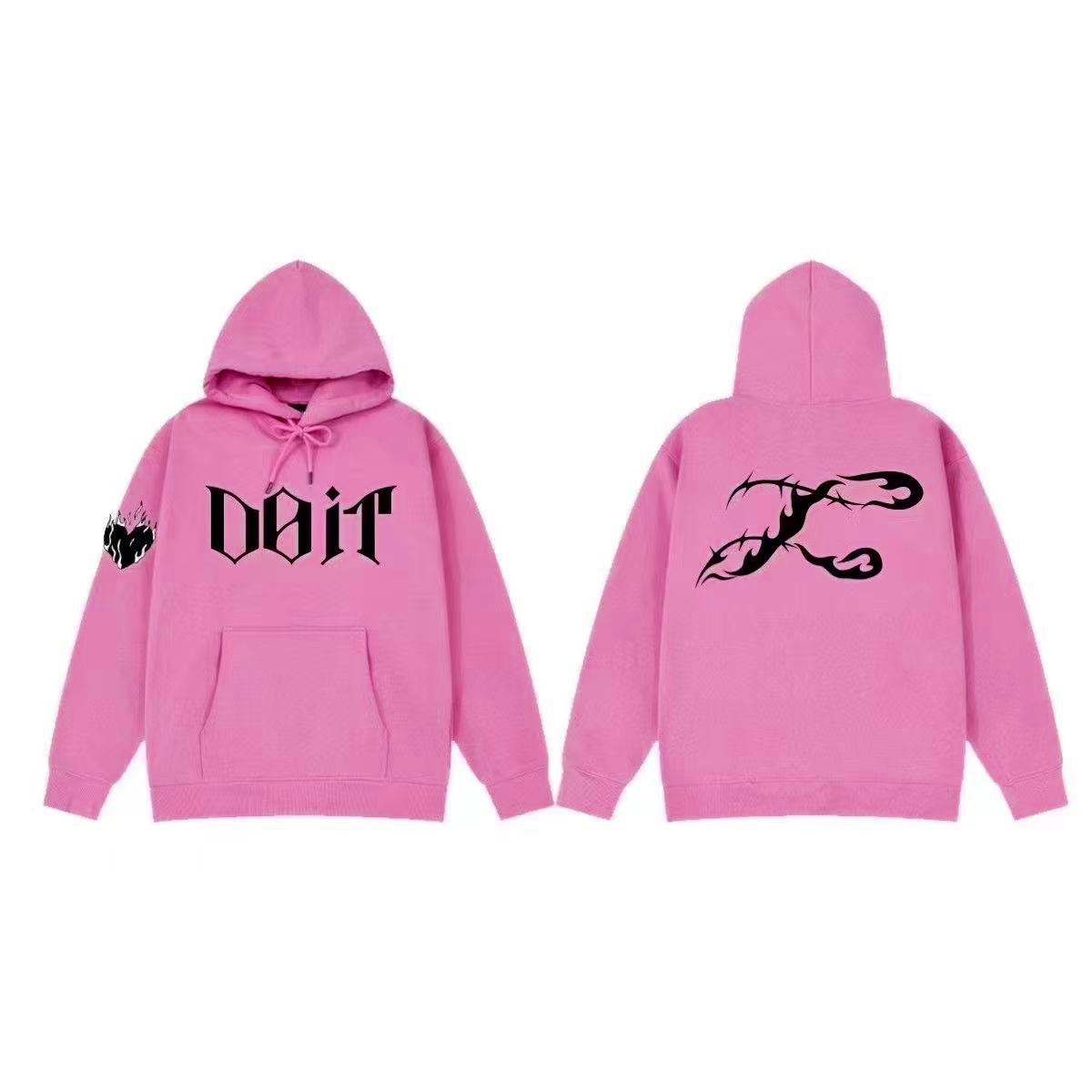 SKZ Do It Logo Heart Hoodie