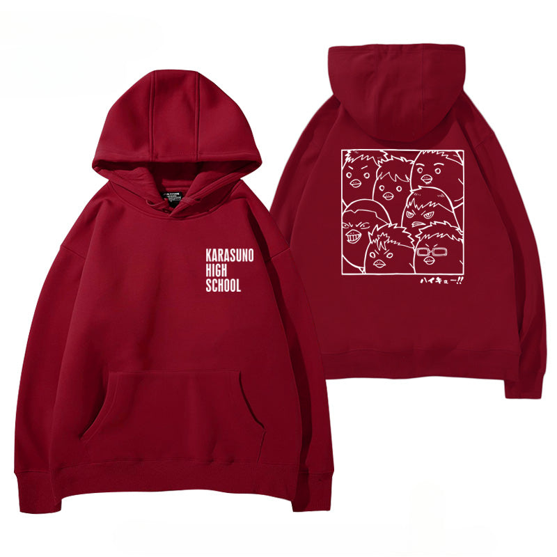 Women's Hinata Karasuno High Casual Hoodie