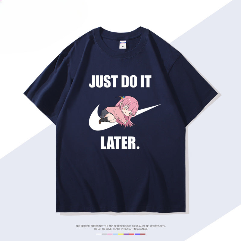 Funny Anime Pattern Short Sleeve T-Shirt