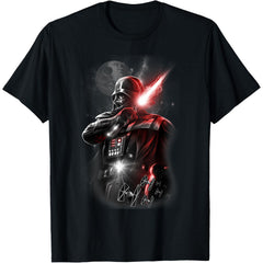 Darth Vader Lightsaber Portrait T-Shirt