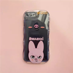 SKZ Transparent Soft Shell IPhone Case