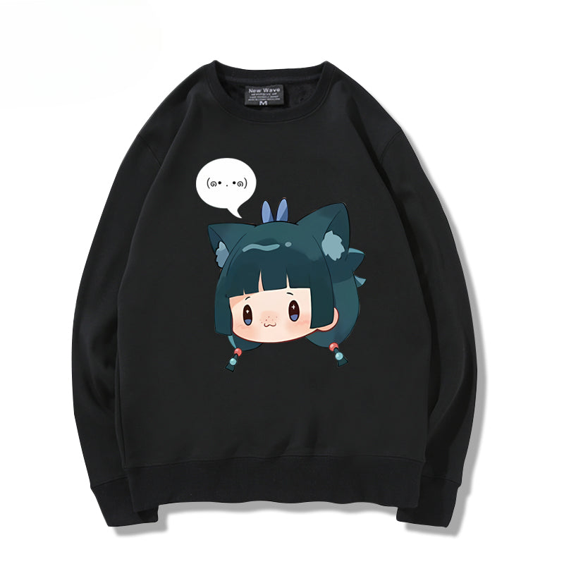 Women's Anime Printed Cos Sweatshirt