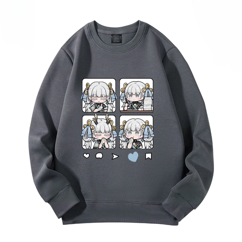 Unisex Game Cos Crew Neck Sweatshirt