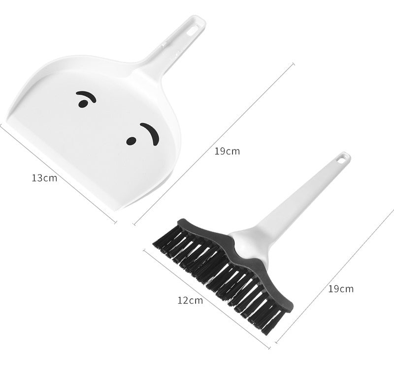 Moustache Dustpan and Brush Set