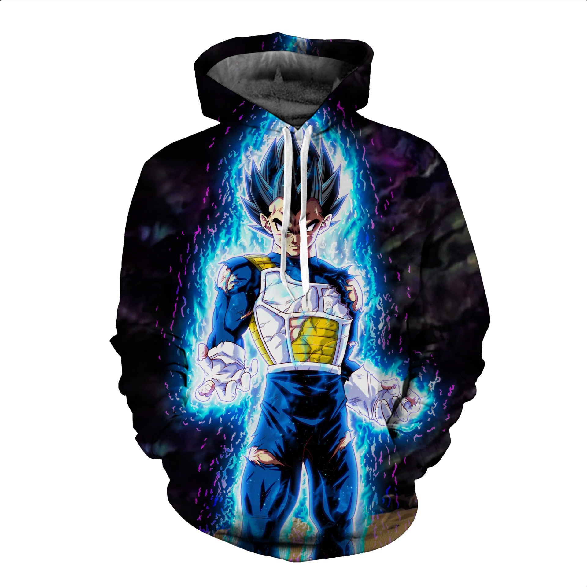 Unisex Casual Anime Digital Print Sports Cosplay Hoodie