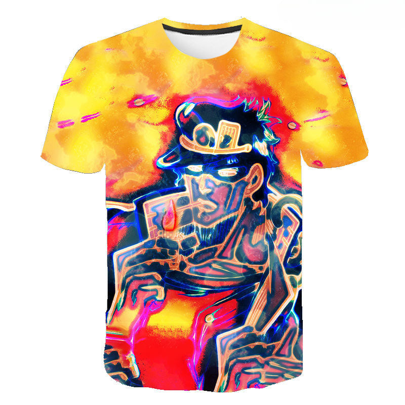 Men's Jojo 3D Print Crew Neck T-shirt