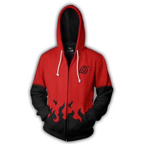 Men's Anime 3D Printed Cosplay Hoodie