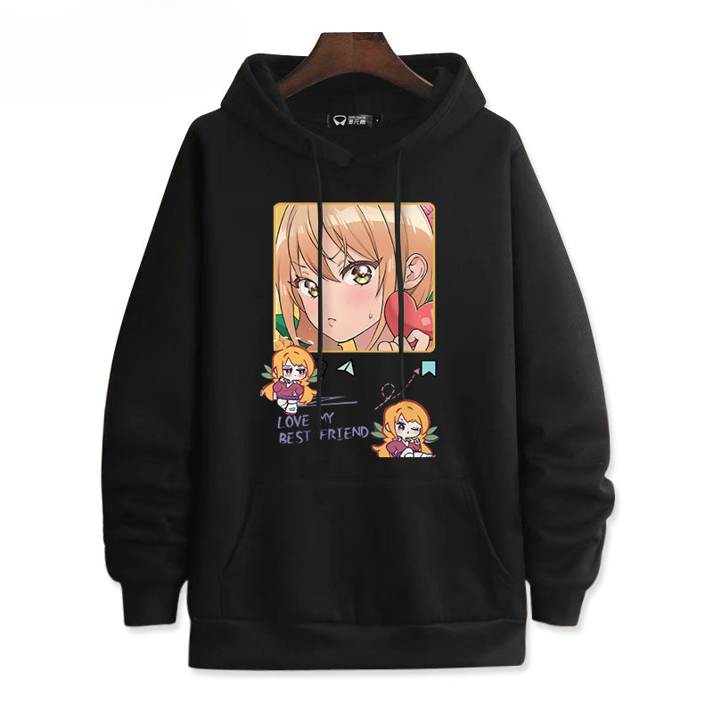 Men's and Women's Anime Graphic Hoodie