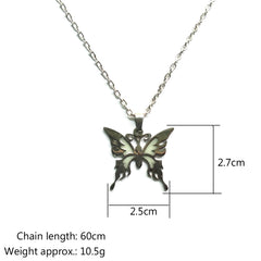 Butterfly Glow Necklace