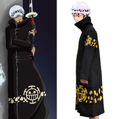 Trafalgar D. Water Law Cloak Cosplay Costume