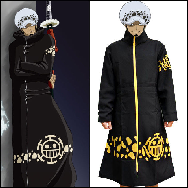 Trafalgar D. Water Law Cloak Cosplay Costume