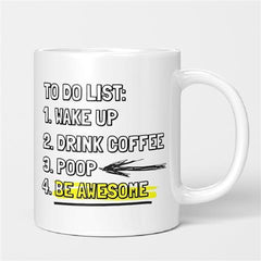 To Do List Daily Ceramic Mug
