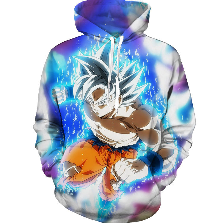 Unisex Casual Anime Digital Print Sports Cosplay Hoodie