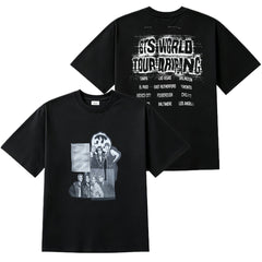 Bangtan Arirang Graphic Short Sleeve Cotton T-shirt