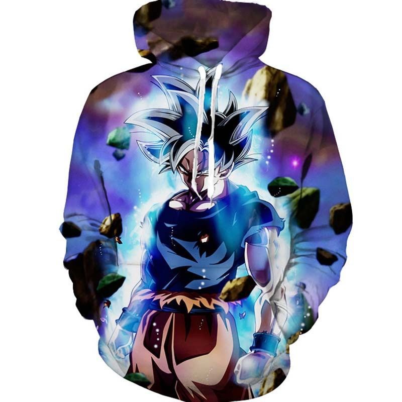 Unisex Casual Anime Digital Print Sports Cosplay Hoodie