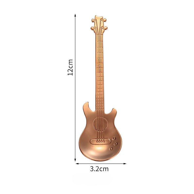 304 Stainless Steel Guitar Coffee Spoon