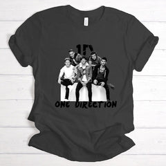 Women's 1D Graphic Print Casual T-Shirt