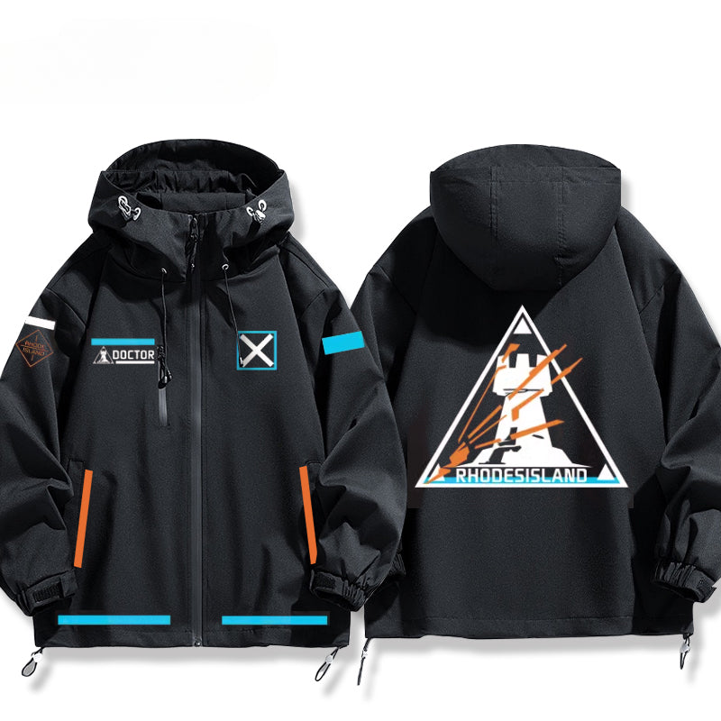 Men's Game Graphic Zipper Cos Jacket