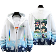 Casual Anime Pattern Thin Sunscreen Jacket