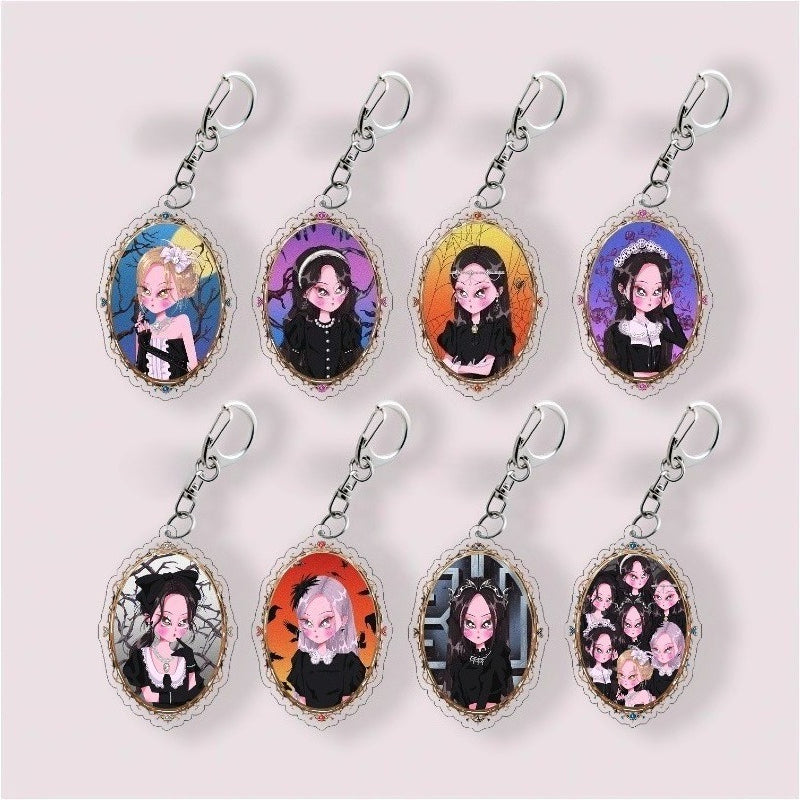 KPOP Rhombus Keychain