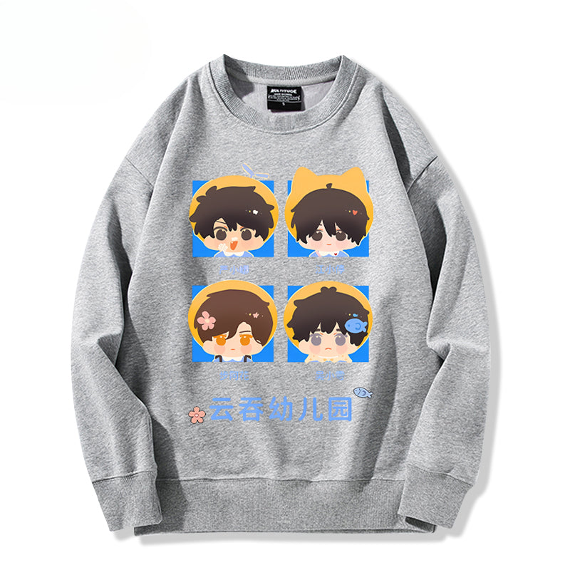 Casual Anime Graphic Women's Sweatshirt
