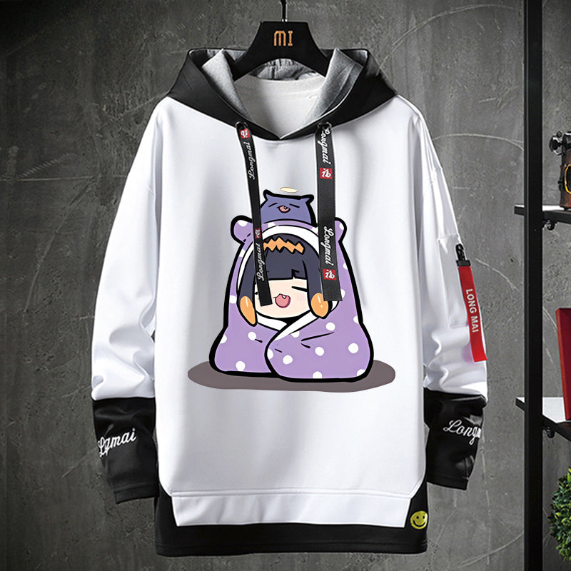 Unisex Vtuber Pattern Pullover Hoodie