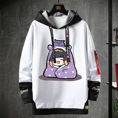 Unisex Vtuber Pattern Pullover Hoodie
