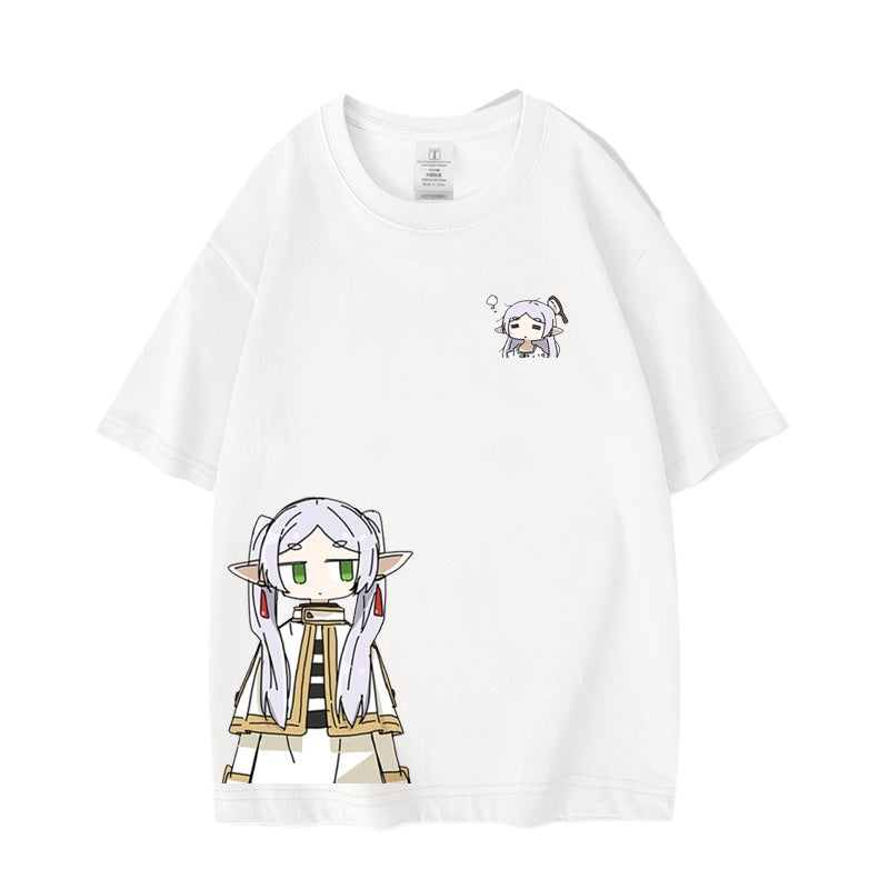 Creative Anime Short Sleeve Cotton T-Shirt