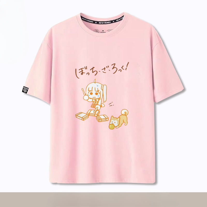 Trendy Anime Short Sleeve Loose T-Shirt