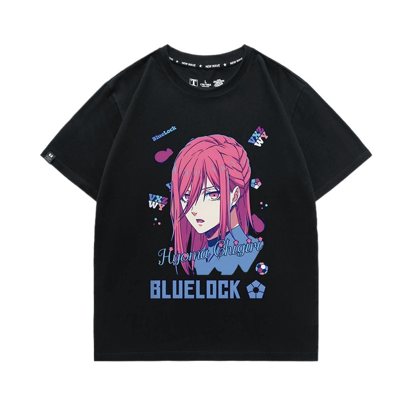 Unisex Anime Printed Short Sleeve T-Shirt