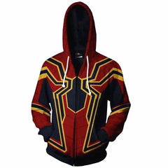 Unisex Spider 3D Printed Pullover Cosplay Hoodie