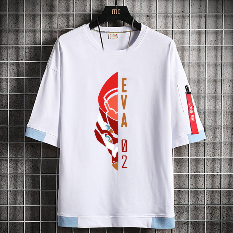 Men's EVA-01 Loose Short Sleeve T-Shirt