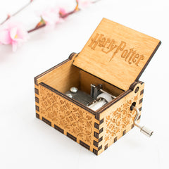 Wooden Music Box Ornament