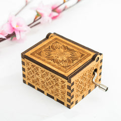 Wooden Music Box Ornament