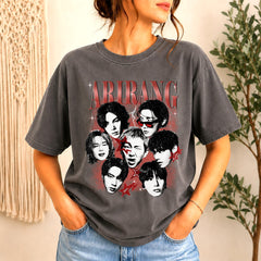 Bangtan AIRANG World Tour Collage Aesthetic T-shirt
