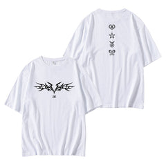 KPOP Album Savage Loose Shoulder Cotton T-Shirt