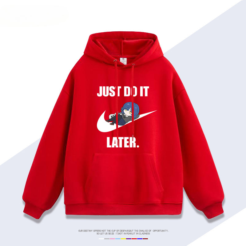 Anime Yamada Just Do It Later Hoodie