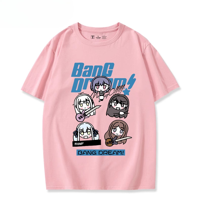 Men's and Women's Anime Short Sleeve T-Shirt