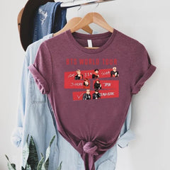 BANGTAN World Tour Graffiti T-Shirt Top