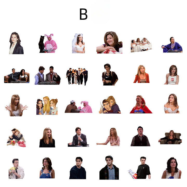 Friends Decorative Stickers