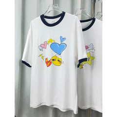 SHINYU DOHOON Cartoon Short-sleeved T-shirt