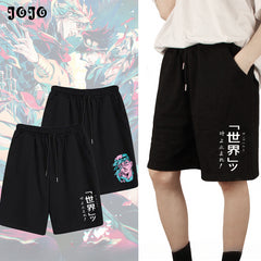 Casual JOJO Anime Men's Summer Sports Shorts