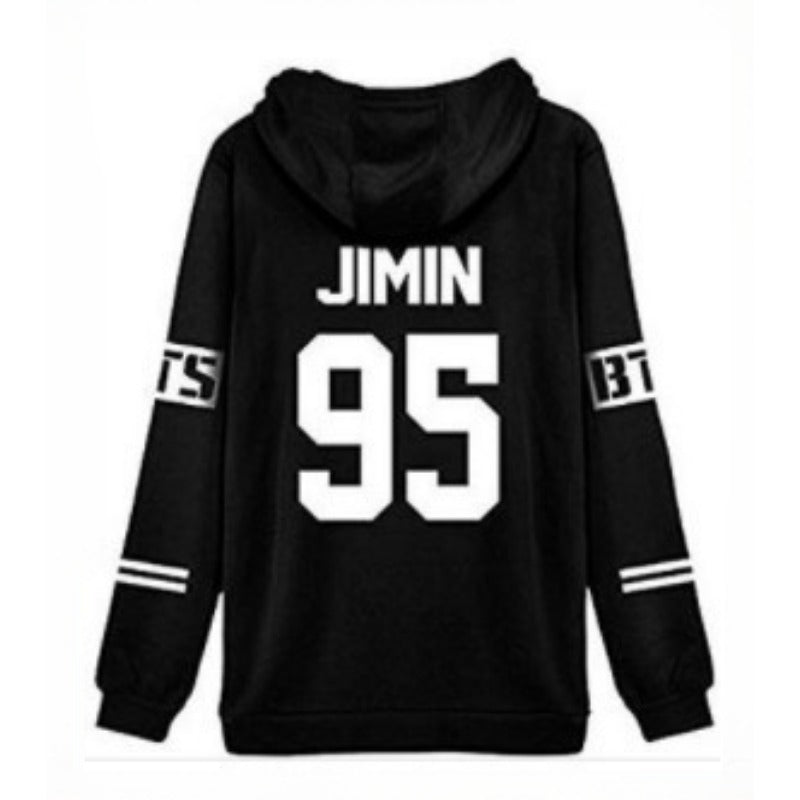 Casual KPOP Long Sleeve Pullover Loose Hoodie