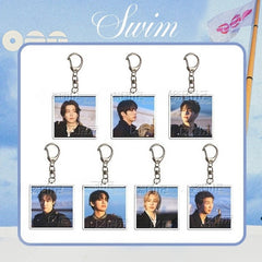 BTS SWIM Cover Keychain Acrylic Pendant