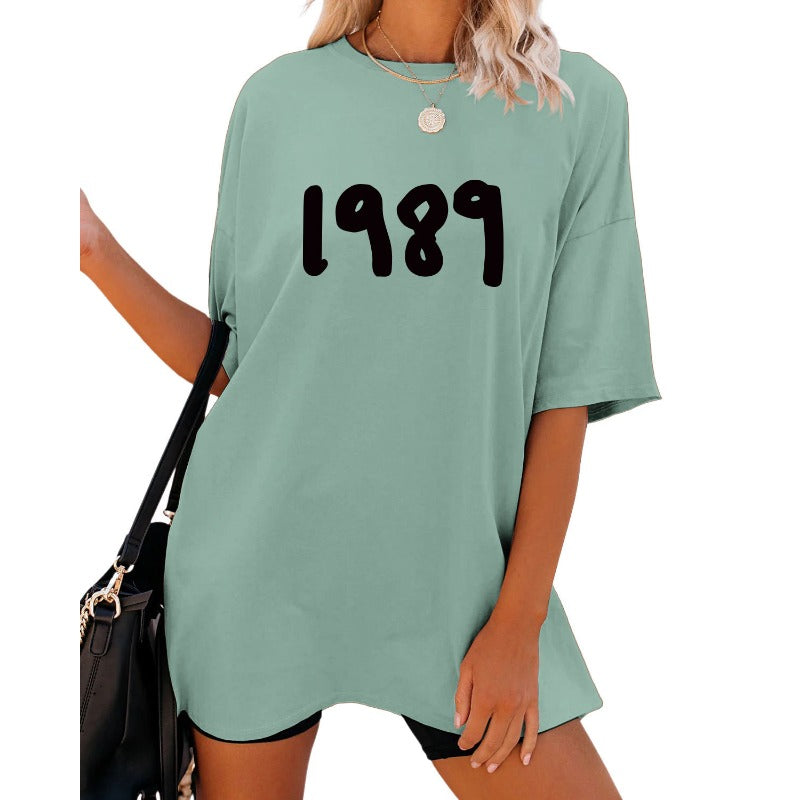 Casual Women's Taylor 1989 Summer Loose T-shirt